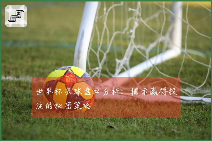 世界杯买球盘口分析：揭示赢得投注的秘密策略